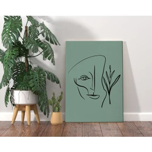 Bk Gift Minimalist Art Tasarımlı Kanvas Tablo 70X100CM-3