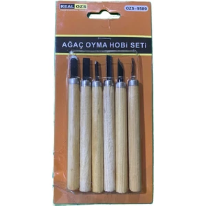 Real Özs Ağaç Oyma Hobi Seti ÖZS-9580