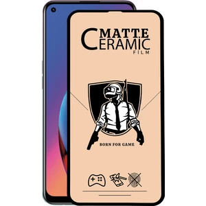 Kzy Oppo Reno 5 Lite Tam Kaplayan Mat Seramik Nano Esnek Ekran Koruyucu Cam