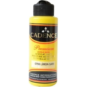 Akrilik Boya 120 ml Limon Sarı (Su Bazlı -Ahşap Boya)