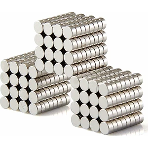 Dünya Magnet Mıknatıs,6mm x 2mm Yuvarlak Güçlü Neodyum Mıknatıs MAGNET(200'LÜ Paket)