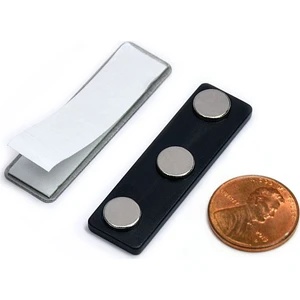 Dünya Magnet 20 Adet Mıknatıslı Yakalık Isimlik, Neodyum Mıknatıs Rozet Yakalık Tutucu Aparat