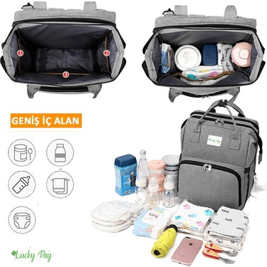 Lucky Day Bebek Bakim Cantasi Fonksiyonel Yatakli Bebek Fiyati