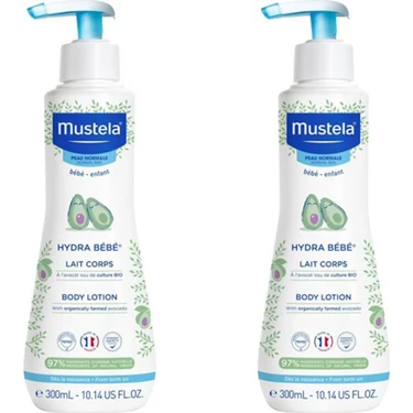 Mustela Hydra Bebe Body - Vücut Nemlendirici 300 ml x 2