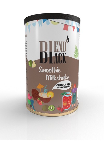 BlendBlack Smoothie/milkshake Chocalate Flavored 500 gr Teneke Kutu