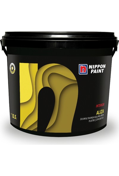 Nippon Aliza Duvar&Amp;Tavan Kullanımına Uygun Plastik Boya 2.5 Lt
