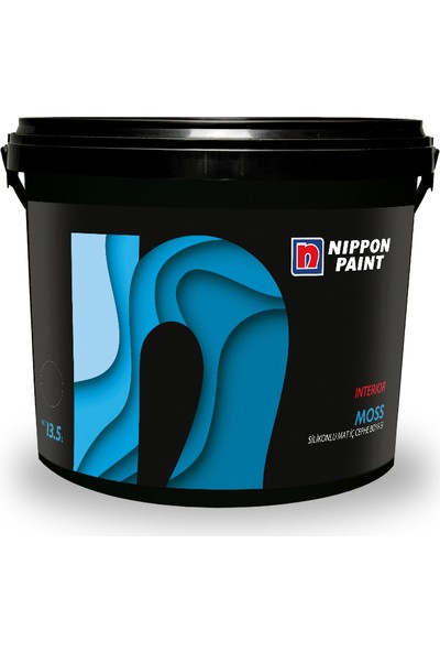 Nippon Moss Beyaz Soft Mat Tam Silinebilir Iç Cephe Boyası 7.5 Lt