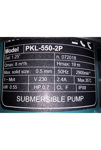 Momentum PKL-550-2P Plastik Gövdeli Keson Kuyu