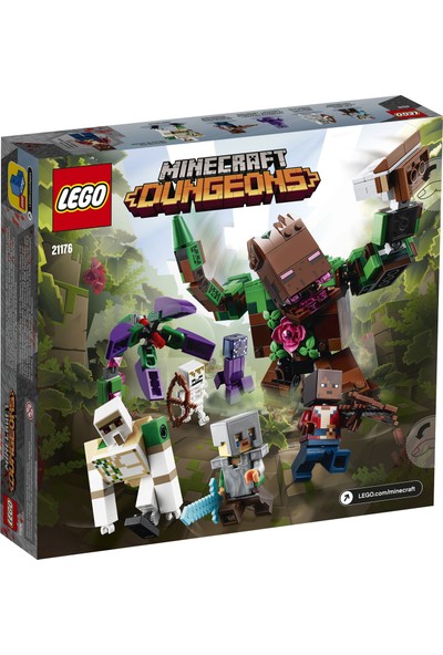 LEGO® Minecraft™ Orman Yaratığı 21176 Yapım ve Oyun Seti; Çocuklar İçin Eğlenceli Minecraft Dungeons™ Keşif Oyuncağı (487 Parça)