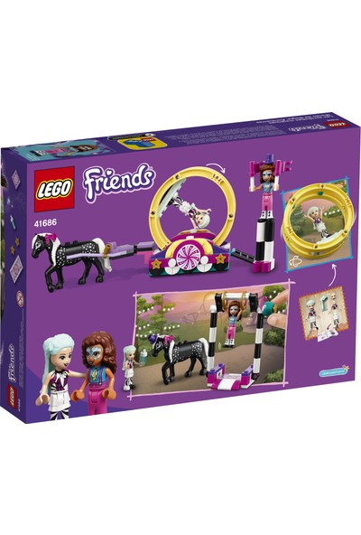 LEGO® Friends Sihirli Akrobasi 41686 Yapım Seti; Jimnastik Hediyelerini Seven Çocuklar İçin Karnaval Oyuncağı (223 Parça)