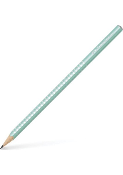 Faber Castell Sparkle Parlak Renkler Taşlı Kurşun Kalem 5'li- Açık Yeşil