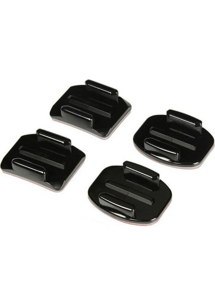 8'li Xiaomi Aksiyon Kamera Aksesuarları İçin Gopro Hero İçin Düz Kavisli Dağı Seti Sticker 3 m Yapışkan (Yurt Dışından) modelleri