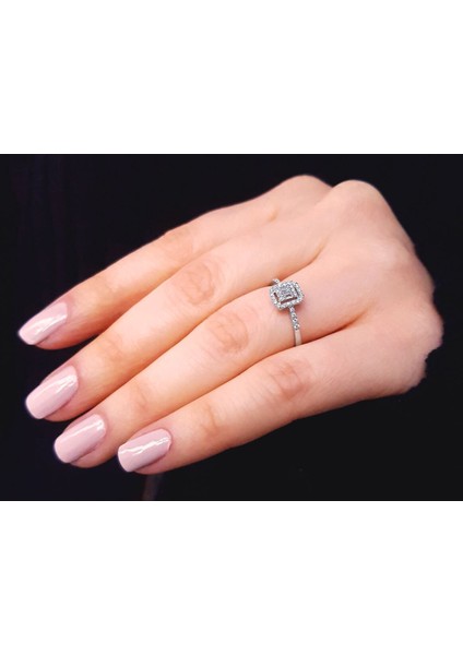 E Renk 0,17 Karat Baget Pırlanta Yüzük 0417R0266 indirimleri