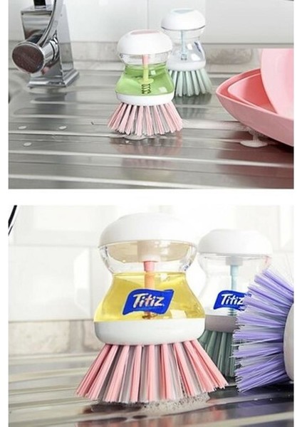 Deterjan Hazneli Bulaşık Fırçası fırsatları