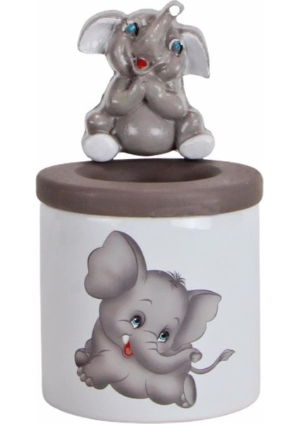 Fil Peluş Oyuncak 30 cm Gri Fil Fanus Biblo Kalemlik Kupa Set fiyatları