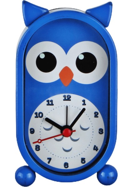 Baykuş Masa Saati Mavi Baykuş Kupa Set modelleri