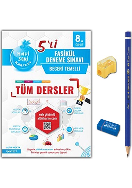 8. Sınıf Nar Tüm Dersler 5'li Deneme Sınavı