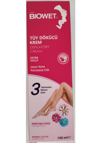 Bıowet Tüy Dökücü Krem 100 ml Normal Cilt