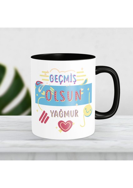 Kişiye Özel Hediye Isimli Geçmiş Olsun Baskılı Kupa Bardak 6559