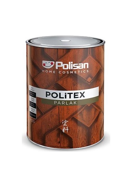 Politex Lüx Vernik Ahşap Koruyucu Parlak Maun 2,5lt