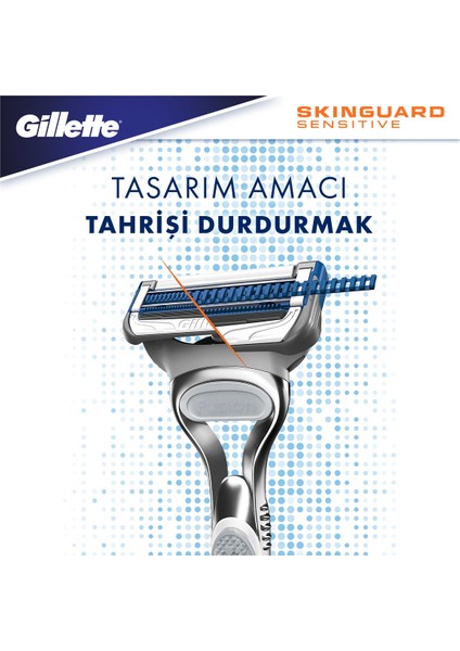 Skinguard Tıraş Makinesi + Tıraş Jeli 200ML + Çanta Hediyesi