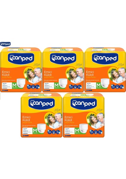 Emici Külot Hasta Bezi M-Orta 50 Adet (5pk*10)