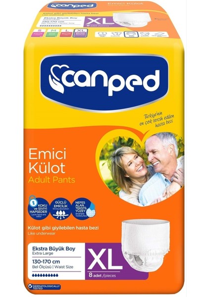Emici Külot Hasta Bezi Xl Extra Large 96 Adet (12PK*8) fiyatları