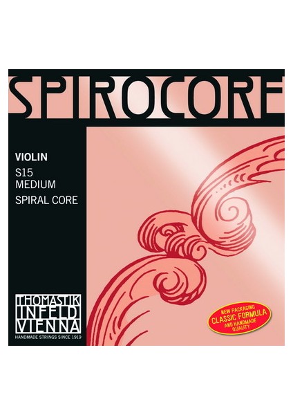 Thomastik Spirocore Medium Violin Strings La (A) - Tek Tel Keman Teli