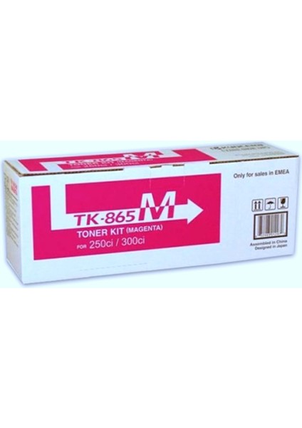 Specıal Kahverengi Kutu TK865 Kırmızı Toner 14K