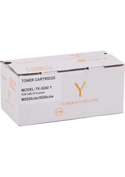 Specıal Kahverengi Kutu TK5240 Sarı Toner
