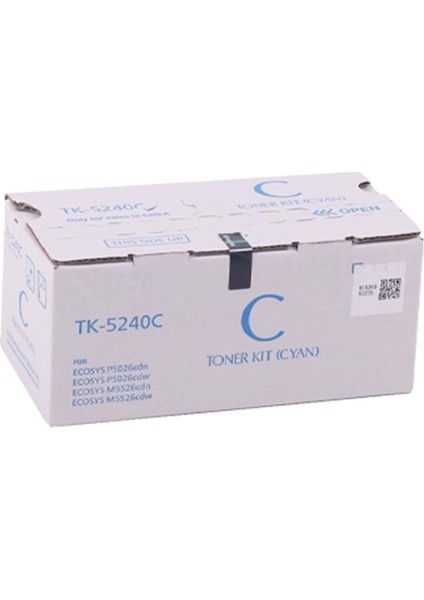 Specıal Kahverengi Kutu TK5240 Mavi Toner