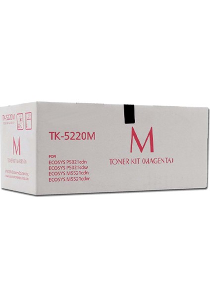 Specıal Kahverengi Kutu TK5220 Kırmızı Toner