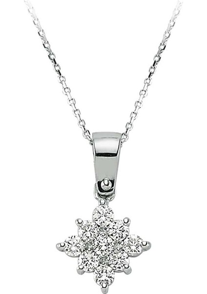 Zühre Yıldızı Pırlanta Kolye 0417P0038