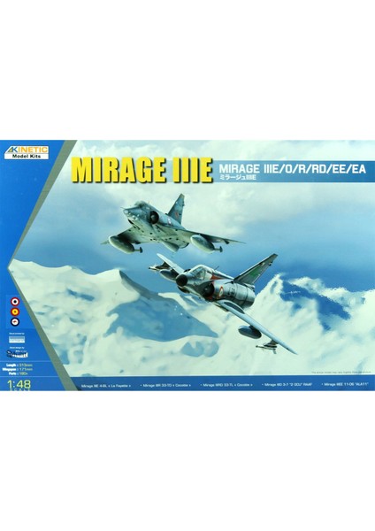 48050 1/48 Mirage Iııe/o/r Uçak Maketi