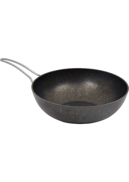 NG176 Granit Döküm Wok Tava 28 cm