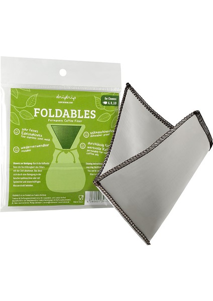 Dripster Foldables Çelik Kahve Filtresi (Chemex)