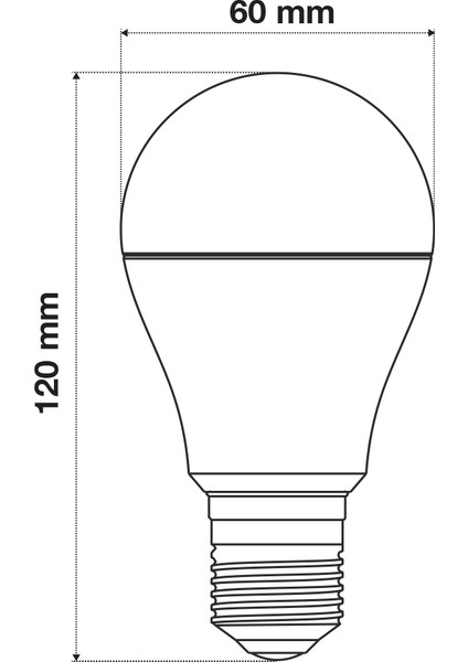 9+2W Çift Renkli LED Ampul (Beyaz - Kırmızı)