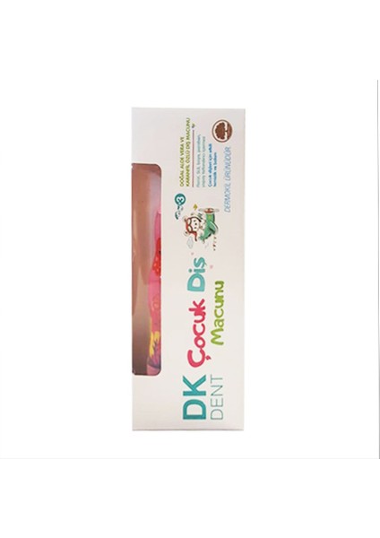 Dk Dent Çocuk Diş Fırçası ve Diş Macunu 50 ml - Kız