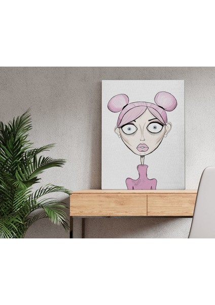 Gift Calling All Pinkaholics Tasarımlı Kanvas Tablo 50X70CM-1