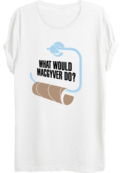 Exet Kamp Temalı Baskılı T-Shirt-W