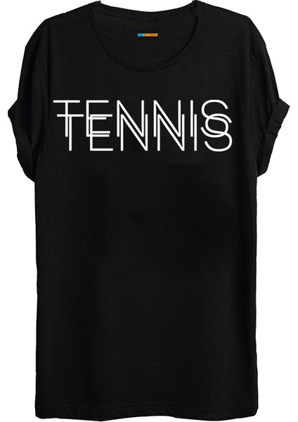 Herat Tenis Temalı Baskılı T-Shirt - B