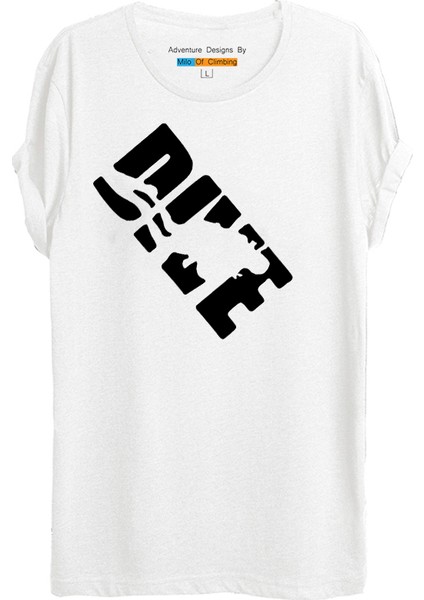 Buir Dalış Temalı Baskılı T-Shirt - W