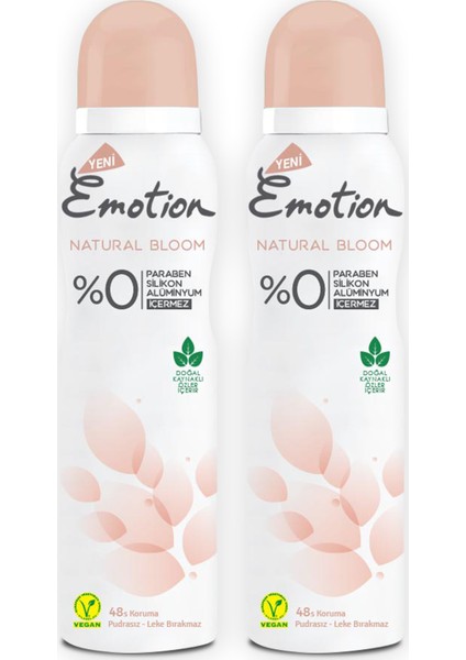 Natural Bloom Deodorant 2 x 150 ml