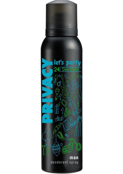 Let's Party Erkek Deodorant 150 ml