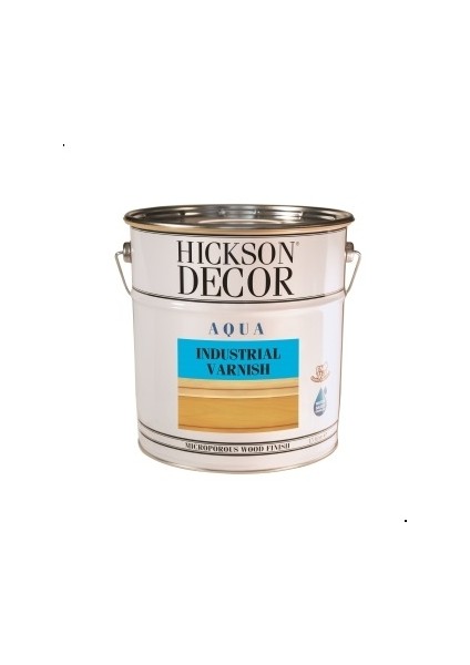 Hemel Hickson Decor Su Bazlı - Aqua VA1030 Endüstriyel Dış Mekan Cila 15 Lt Fırçalık