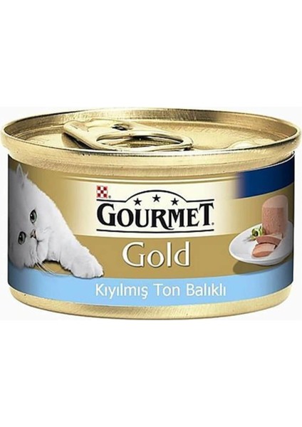 Purina Gold Gourmet Kıyılmış Konserve Ton Balıklı 85 gr