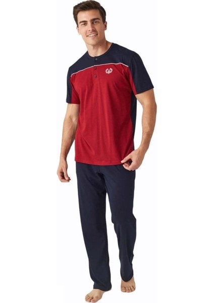Günlük Kısa Kol Erkek Pijama Takım