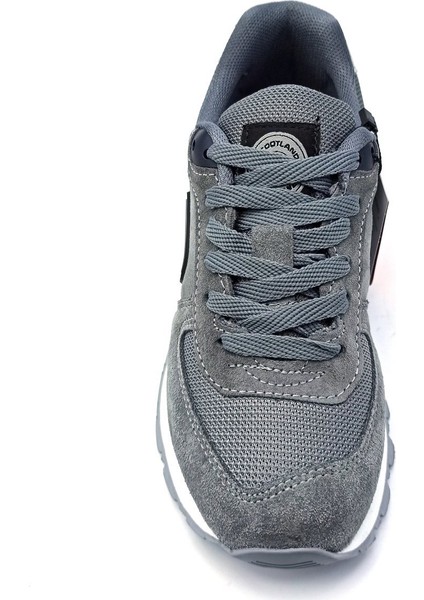 Scoodland Gri Sneaker Erkek Spor Ayakkabı