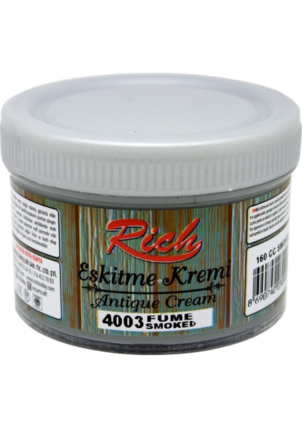 Ri̇ch Eski̇tme Kremi̇ 150 cc Füme fiyatları