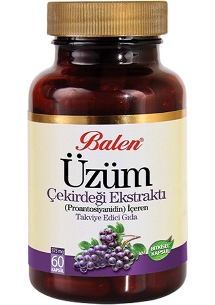 Üzüm Çekirdeği Ekstraktı Kapsül